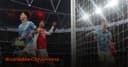Erling Haaland Manchester City merayakan gol kemenangan melawan Arsenal di Premier League 2026