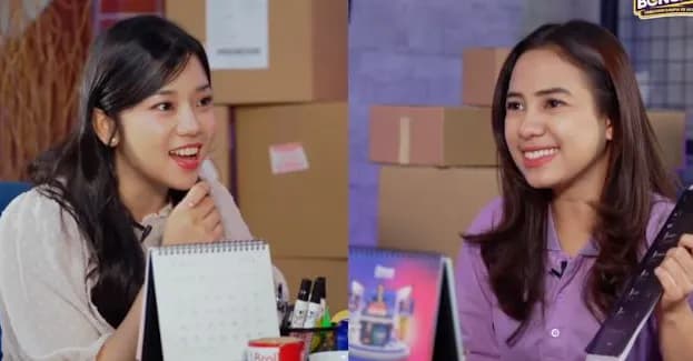 Anggis Devaki berbincang dengan Azia Riza di program BONGKAR