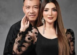 Anang Hermansyah dan Ashanty saat konferensi pers Jodohku Challenge ShortChall