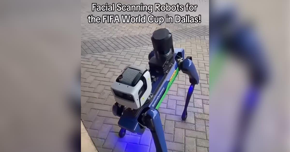 Robot anjing Boston Dynamics berpatroli di stadion Piala Dunia 2026