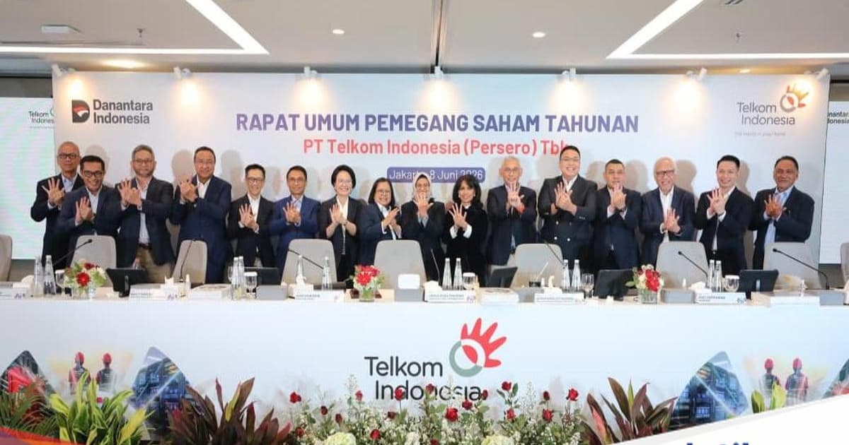 Gelar RUPST Tahun Buku 2025, Telkom Bagikan Dividen Rp 21,9 Triliun