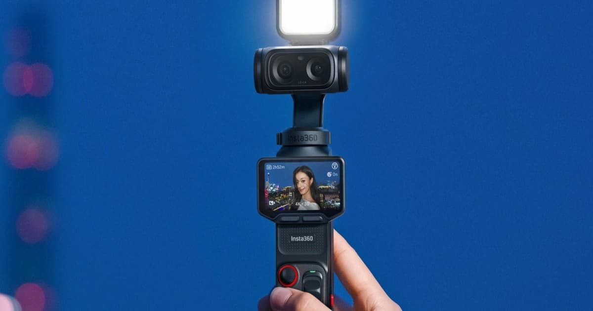 Insta360 Luna Ultra dengan layar sentuh OLED 2-inci yang dapat dilepas sebagai remote nirkabel