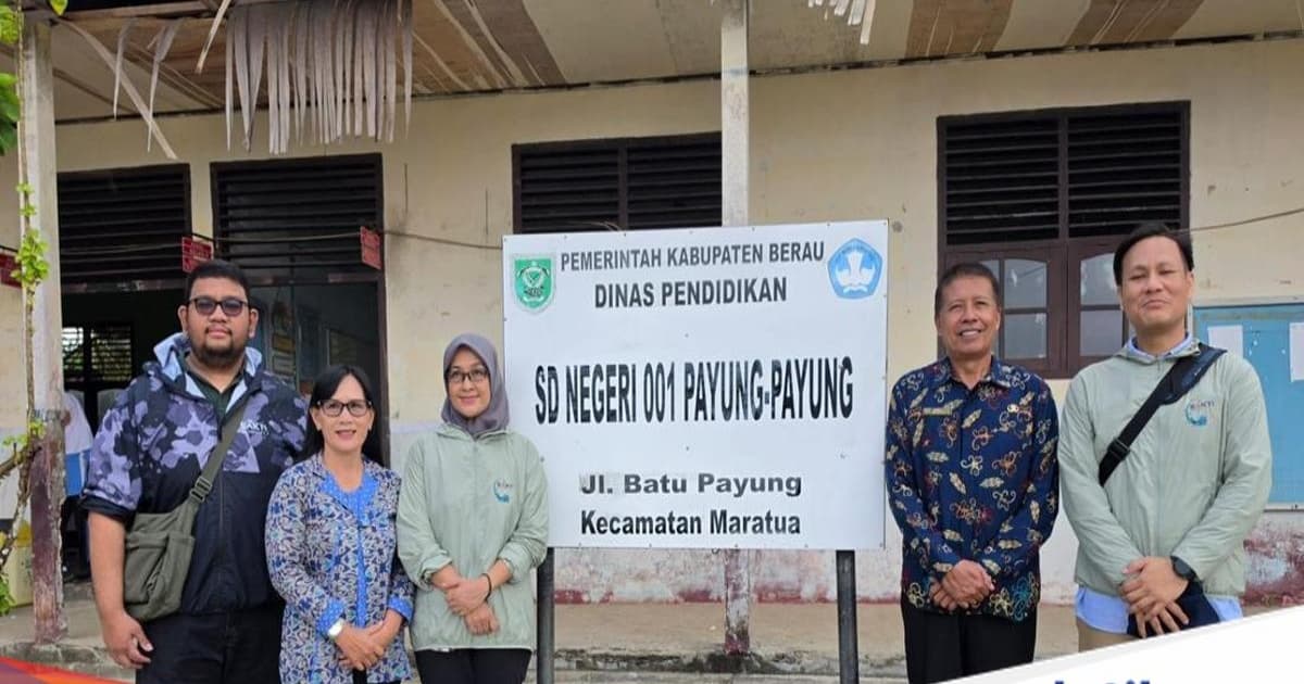 SDN Payung-Payung di Maratua mendapat layanan internet dari BAKTI untuk wilayah 3T