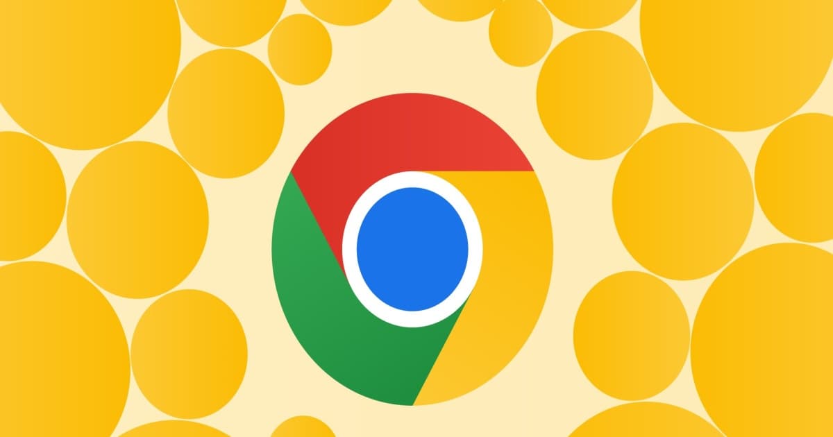 Tampilan antarmuka Google Chrome versi terbaru dengan notifikasi perubahan ekstensi