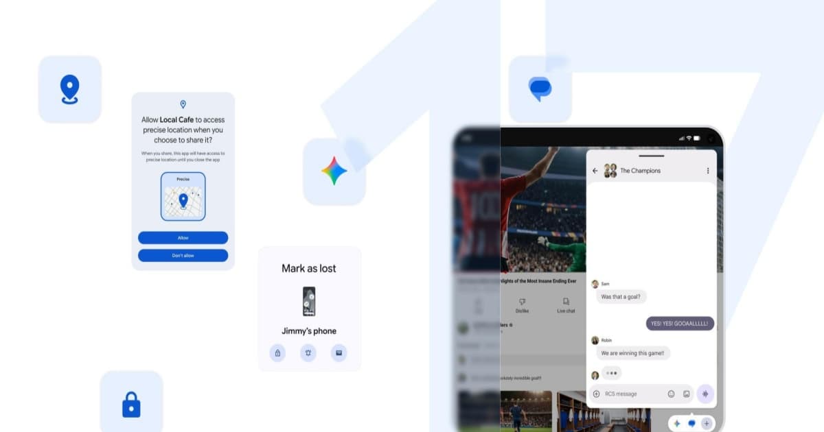 Tampilan antarmuka Android 17 dengan fitur Bubbles di layar ponsel Pixel