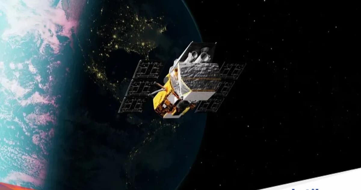 Ilustrasi Neil Gehrels Swift Observatory di orbit Bumi yang akan diselamatkan oleh misi Swift Boost NASA