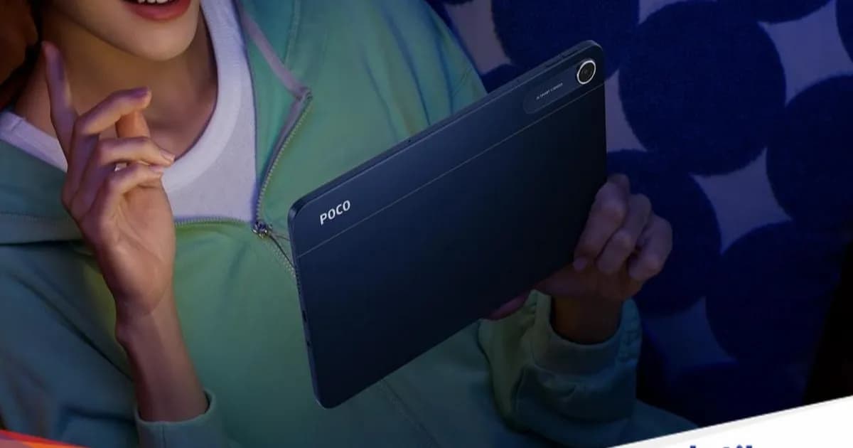Poco Pad C1 tampak depan dengan layar 9,7 inci