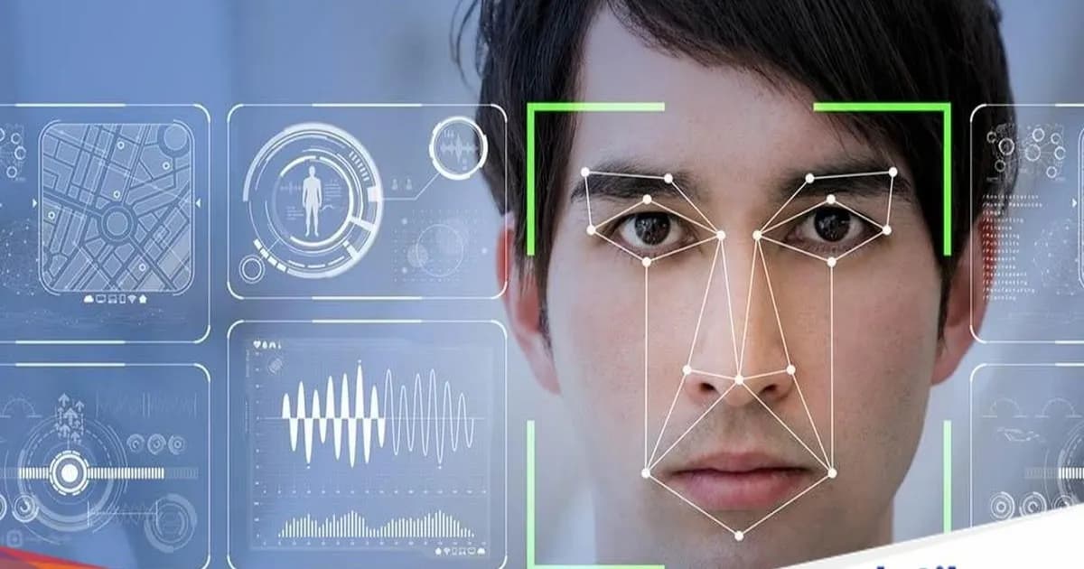 Ilustrasi registrasi SIM card prabayar menggunakan data biometrik wajah
