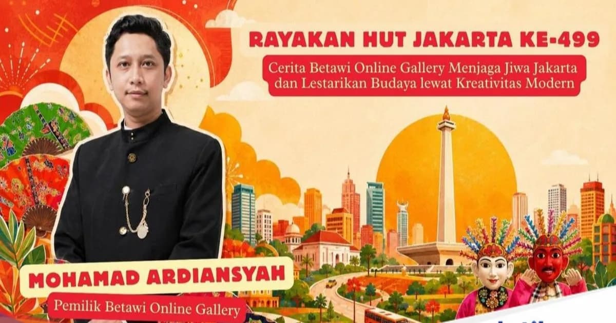 Betawi Online Gallery produk budaya Betawi modern