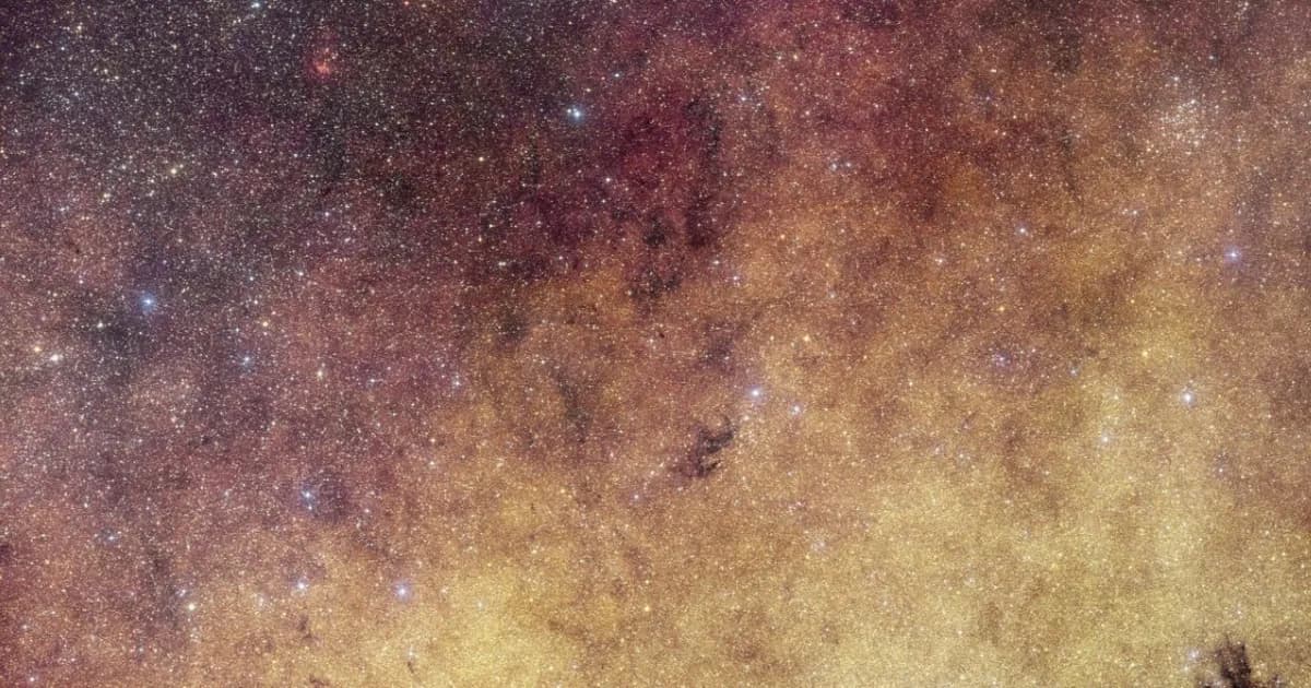 Mosaik 60 juta bintang di pusat Bima Sakti hasil tangkapan teleskop Euclid