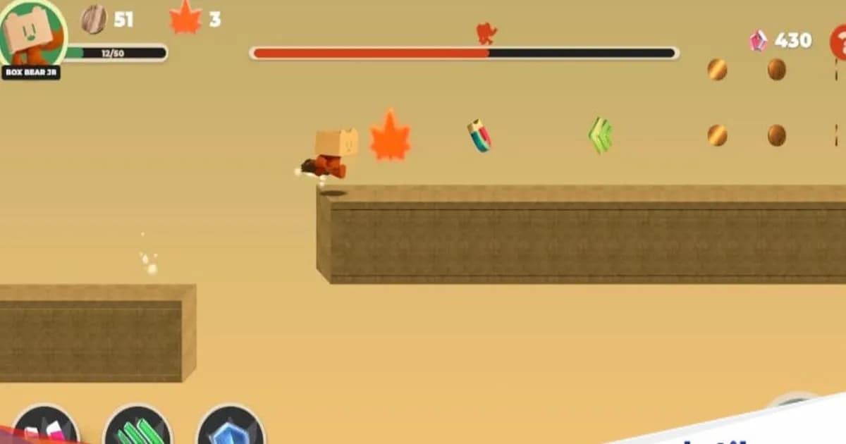 Maple Haven City Rush game runner platformer dari serial animasi YouTube