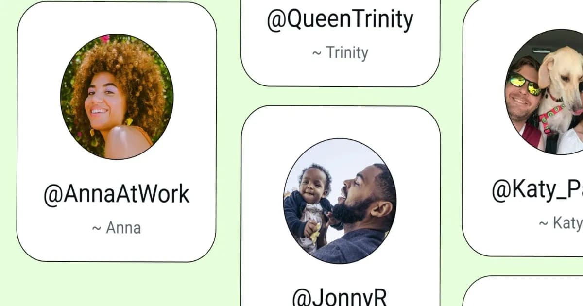 Tampilan menu reservasi username di aplikasi WhatsApp versi terbaru