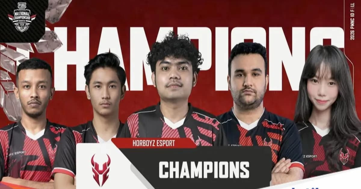 Grand Final PMNC ID Fall 2026 dengan Horboyz Esports sebagai juara