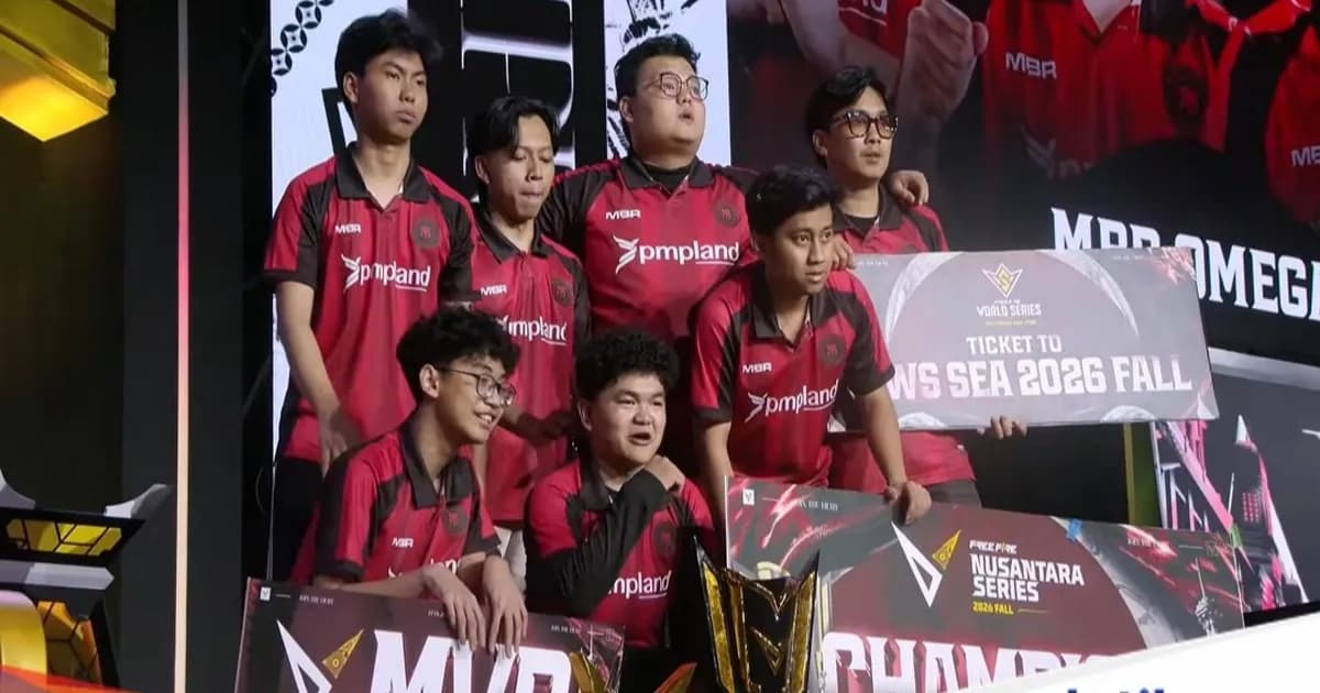 MBR Omega juara FFNS 2026 Fall usai mengamankan booyah di game kesembilan Grand Final