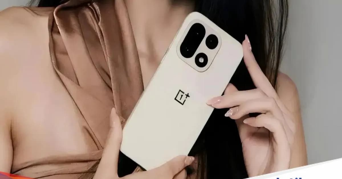 Logo OnePlus dengan latar belakang gelap, simbol hengkangnya merek dari pasar global
