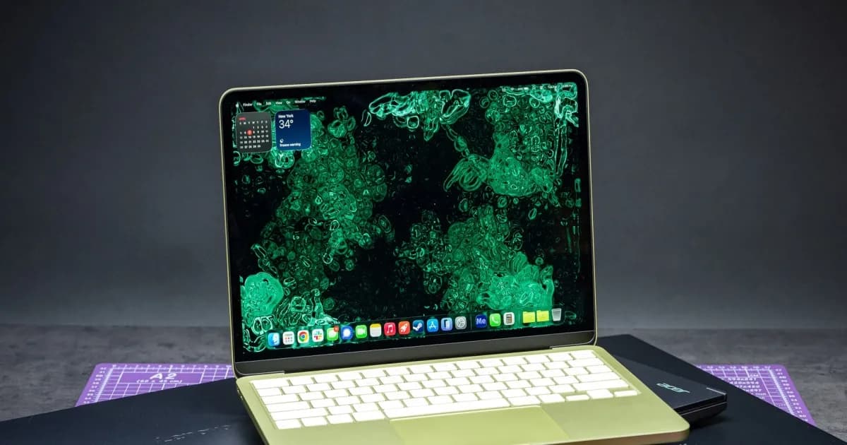 Ilustrasi MacBook Neo baru Apple dengan chip A19 Pro dan RAM lebih besar