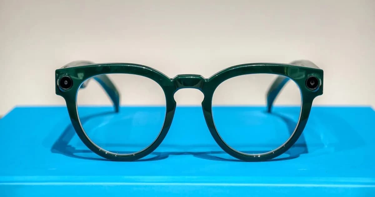 Smart glasses Samsung Google kolaborasi dengan Gentle Monster dan Warby Parker dengan desain kotak hitam