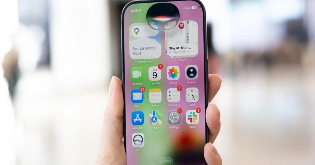 Ilustrasi iPhone dalam Restricted Mode dengan layar terkunci dan notifikasi pembayaran tertunda