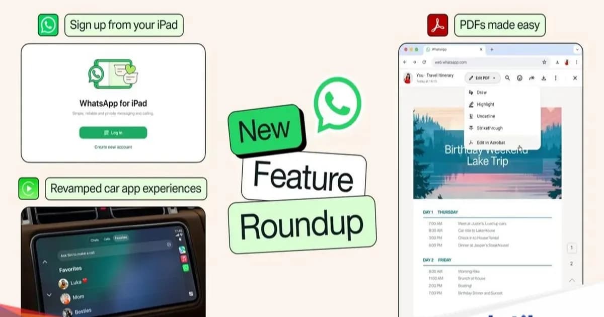 Ilustrasi fitur baru WhatsApp yang memungkinkan pengguna membuka dan mengedit file PDF langsung di aplikasi