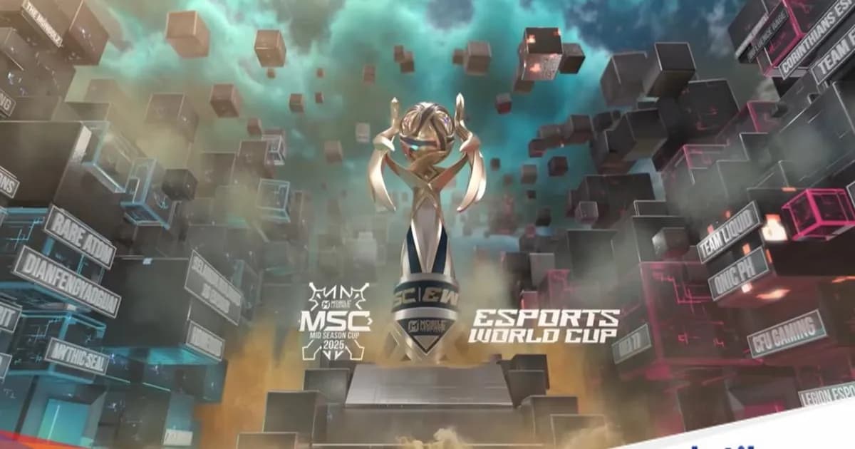Ilustrasi jadwal Knockout Stage Mobile Legends MSC 2026 dengan delapan tim terbaik bertarung di Prancis