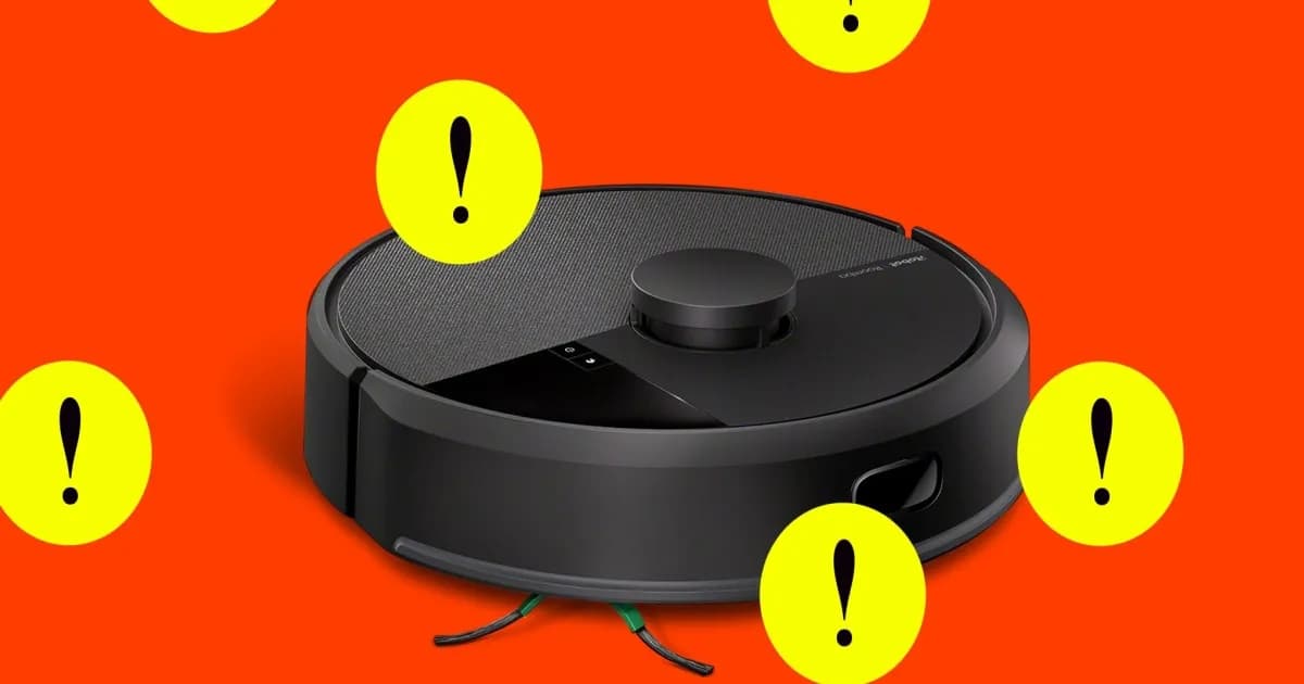 Ilustrasi robot vacuum cleaner yang terdampak larangan impor FCC Amerika Serikat