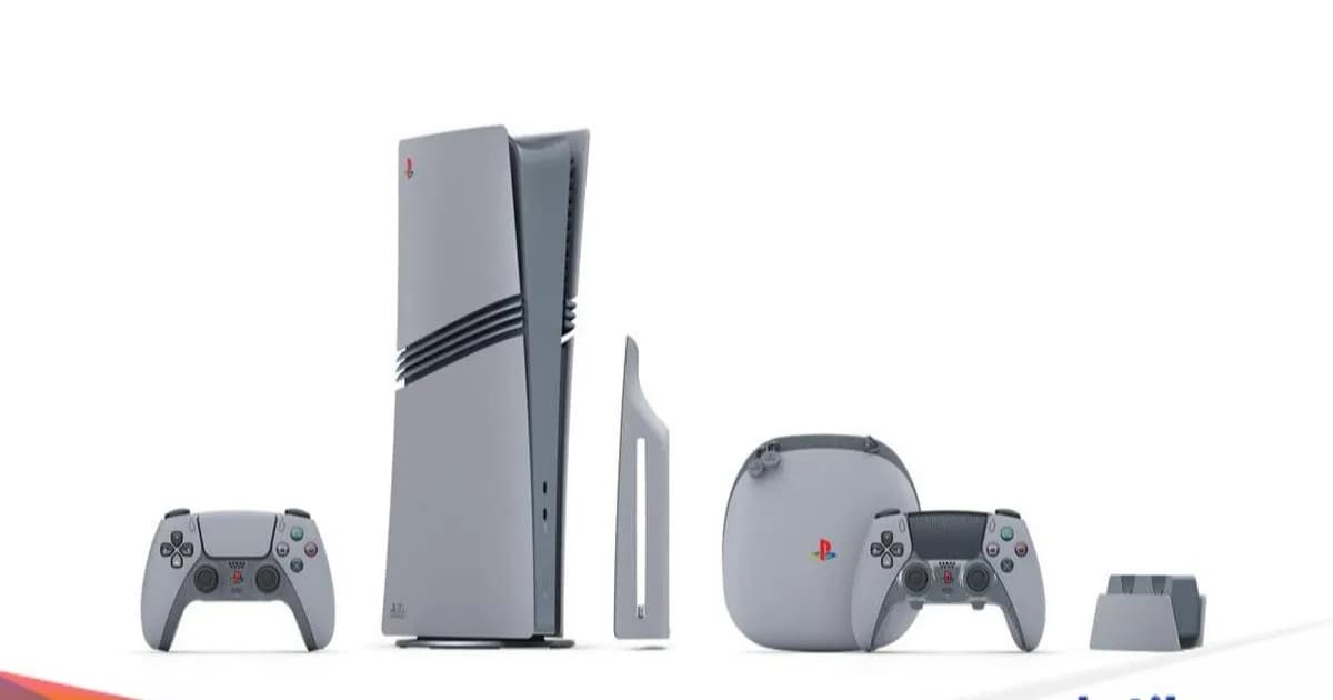 PS5 dan PS5 Pro edisi ulang tahun PlayStation ke-30 dengan desain elegan