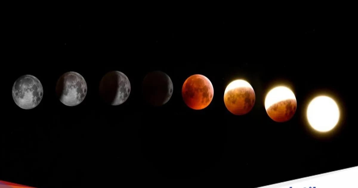 Ilustrasi fenomena astronomi di langit malam bulan Agustus 2026