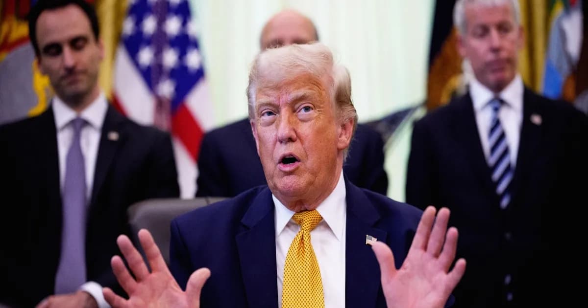 Gedung Putih menjadi latar belakang simbol kebijakan kerangka keamanan AI yang dirahasiakan pemerintahan Trump