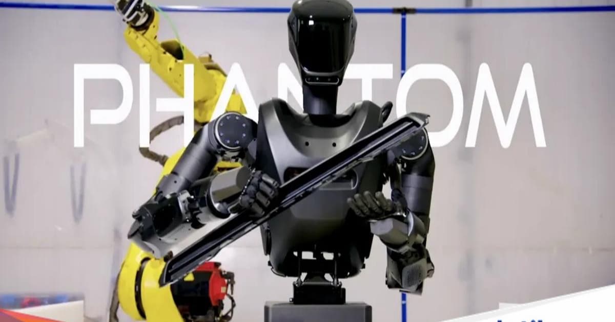 Robot humanoid Phantom MK-1 karya Foundation Future Industries dikerahkan ke Ukraina untuk misi logistik militer.