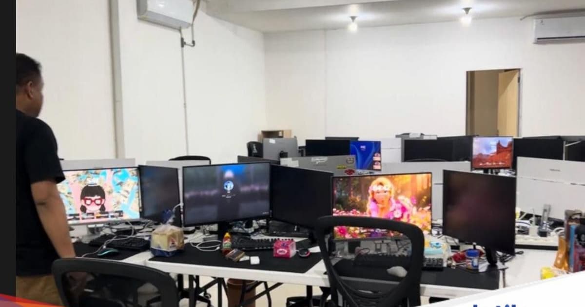 Kantor jaringan scammer internasional di Solo Baru, Sukoharjo yang digerebek Polda Jateng