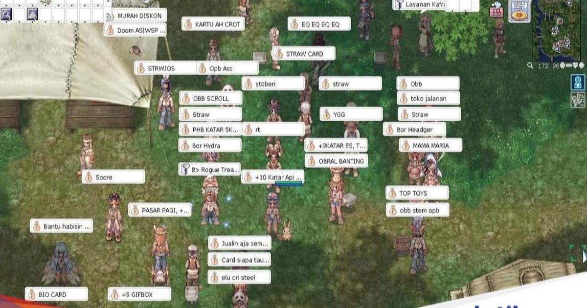 Ilustrasi game Ragnarok Online Classic dengan visual karakter dan monster di dunia Midgard
