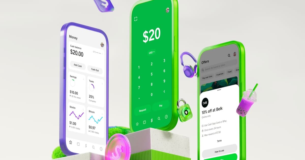 Cash App Mobile layanan seluler 5G unlimited dengan jaringan AT&T