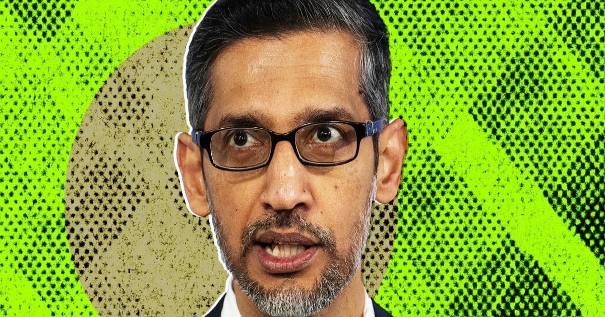Ilustrasi protes mahasiswa Stanford terhadap CEO Google Sundar Pichai saat wisuda