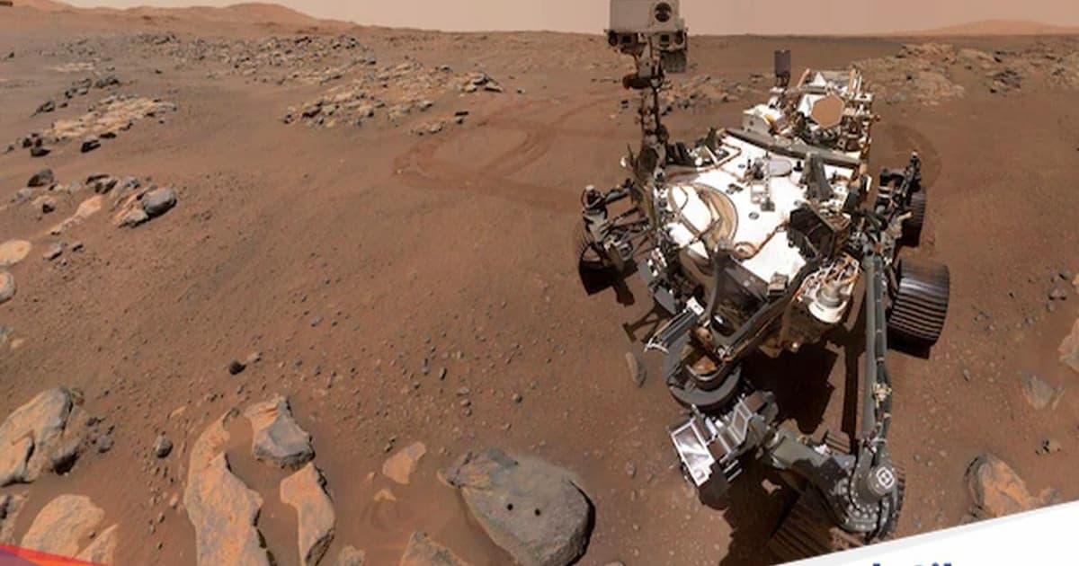 Robot Perseverance NASA di permukaan Mars