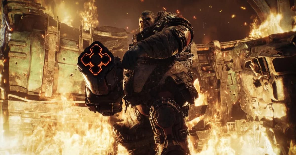 Ilustrasi krisis Xbox dengan logo Xbox yang retak dan latar belakang gelap