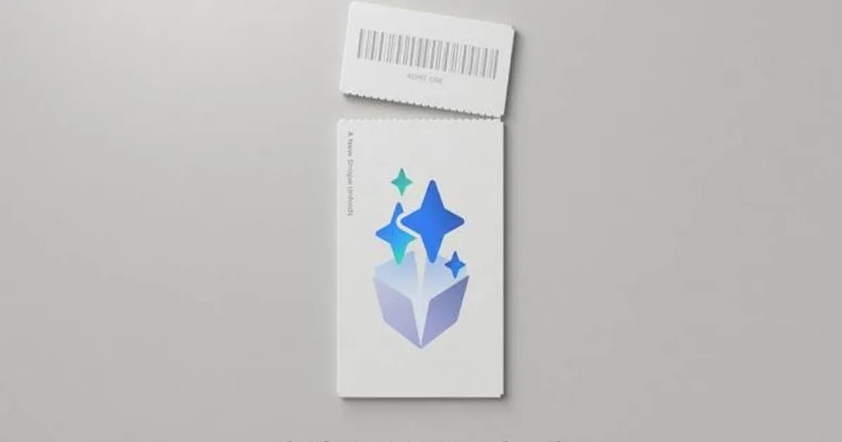 Undangan Galaxy Unpacked Juli 2026 dengan tagline A New Shape Unfolds