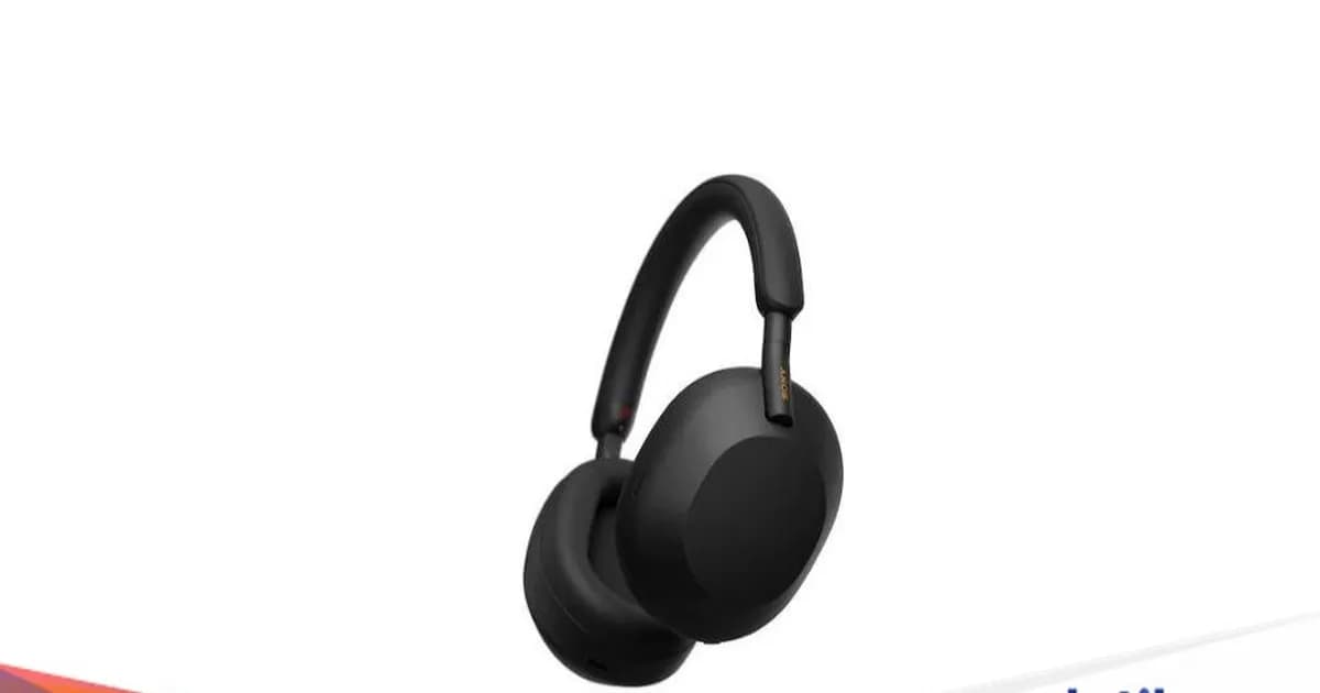 Headphone Sony WH-1000XM5 dengan fitur spatial audio yang sensor kepalanya bisa digunakan untuk game PC