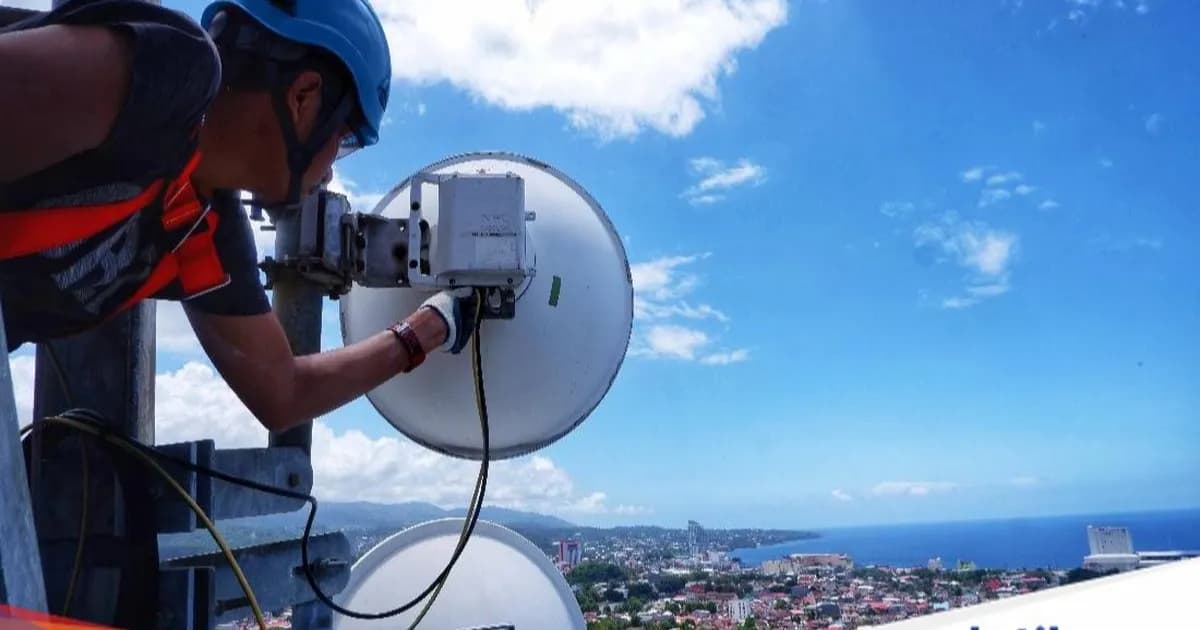 BTS XL Axiata sebagai infrastruktur telekomunikasi