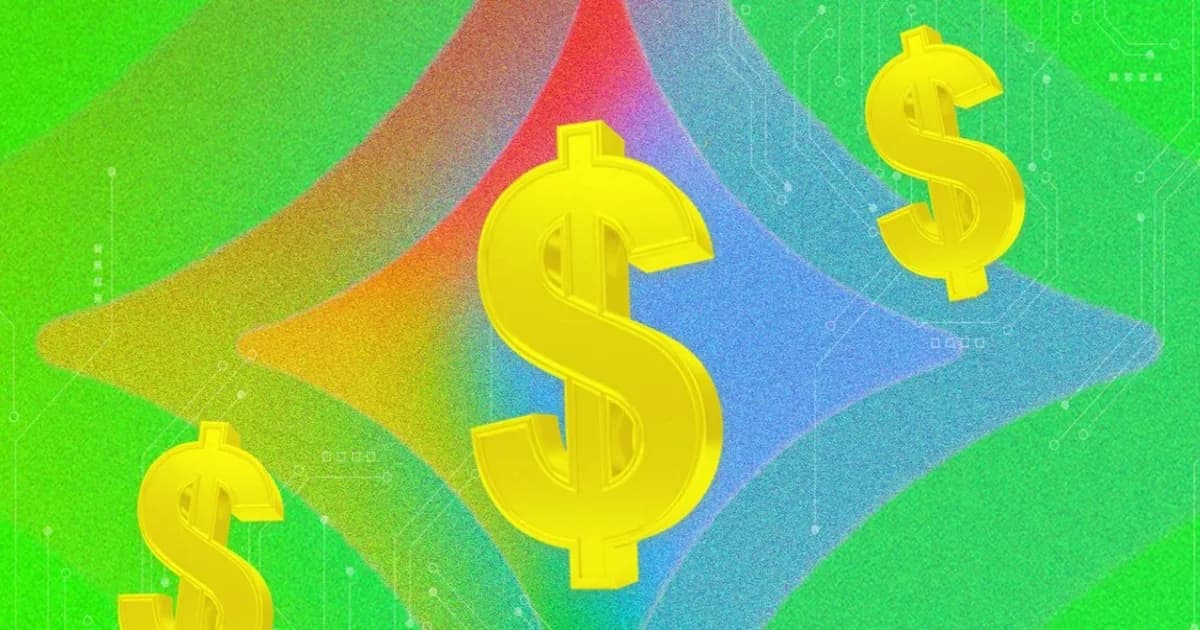 Tampilan antarmuka batas pemakaian Gemini AI di aplikasi seluler