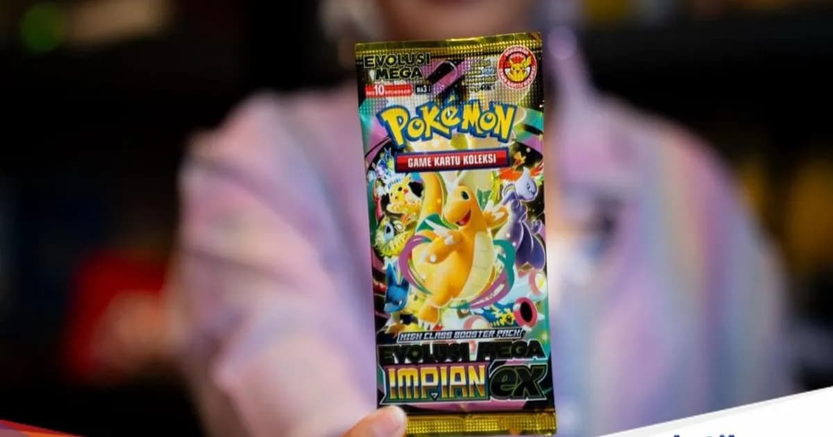 Seri Kartu Pokemon Evolusi Mega Impian ex yang menjadi primadona baru bisnis GameStop di tahun 2026
