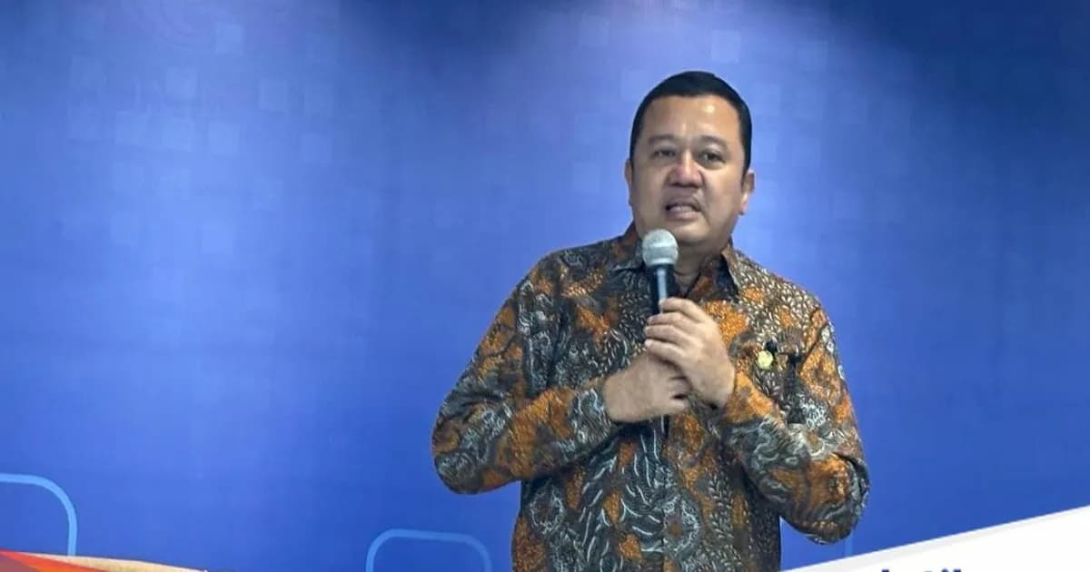 Direktur Jenderal Ekosistem Digital Kementerian Komdigi Edwin Hidayat Abdullah dalam konferensi pers