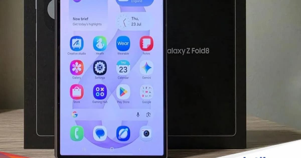 Samsung Galaxy Z Fold8 dengan layar lipat 7,6 inci dan teknologi Flex Titanium