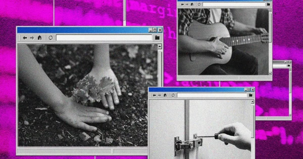 Tampilan antarmuka proyek Small Web Kagi yang menampilkan direktori situs buatan manusia dengan kategori seperti DIY, Travel, dan Pop Culture