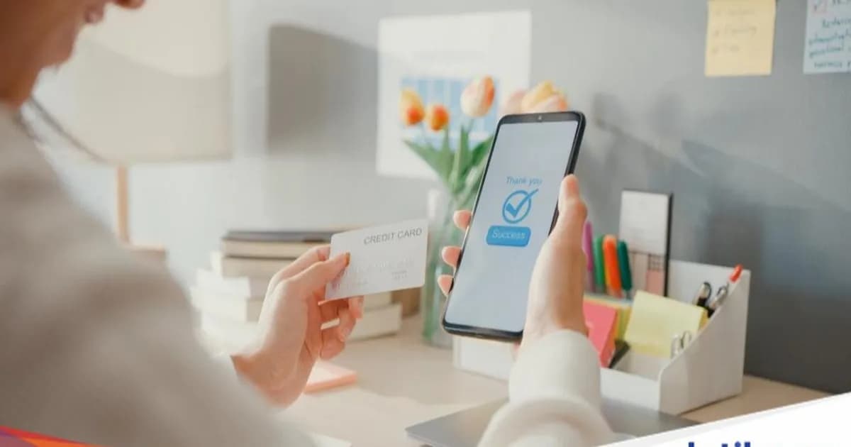 Ilustrasi transaksi digital top up game online aman
