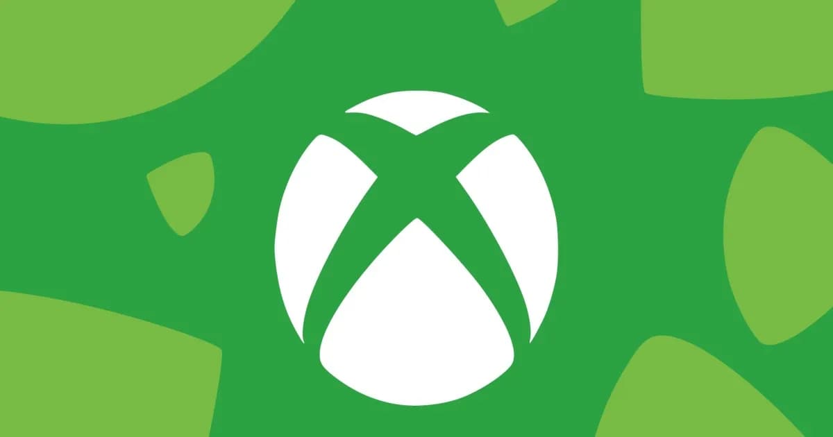 Konsol Xbox Series X dengan game disk di sampingnya, ilustrasi gangguan layanan