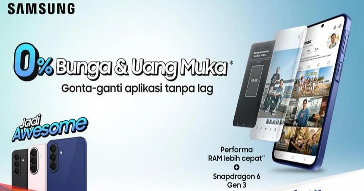 Samsung Galaxy A27 5G pilihan HP mid-range dengan layar Super AMOLED 120Hz dan Snapdragon 6 Gen 3