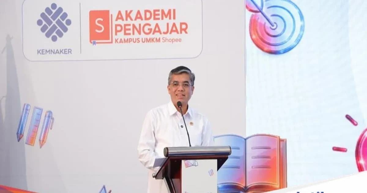 Kemnaker dan Shopee Indonesia meluncurkan program Training of Trainers (ToT) Shopee Affiliate di BBPVP Bekasi