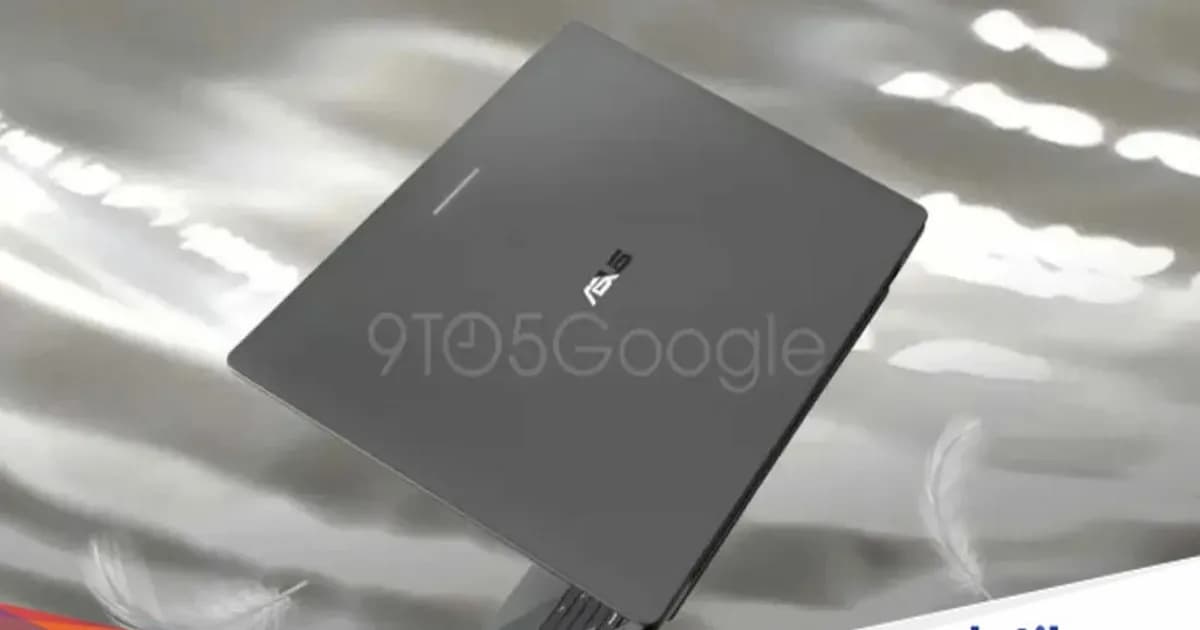 Asus Googlebook CX9406 dengan desain premium warna karbon dan fitur Glowbar