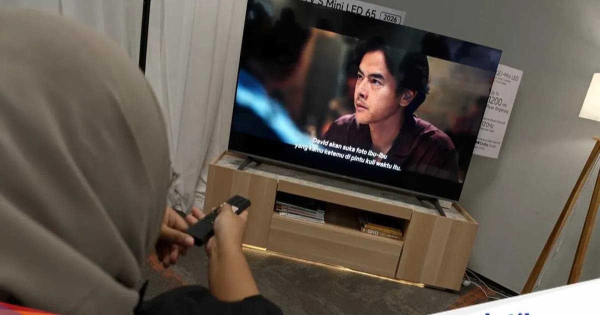 Xiaomi TV S Mini LED 2026 yang diperkenalkan di Jakarta sebagai bukti komitmen Xiaomi pada pasar smart TV Indonesia